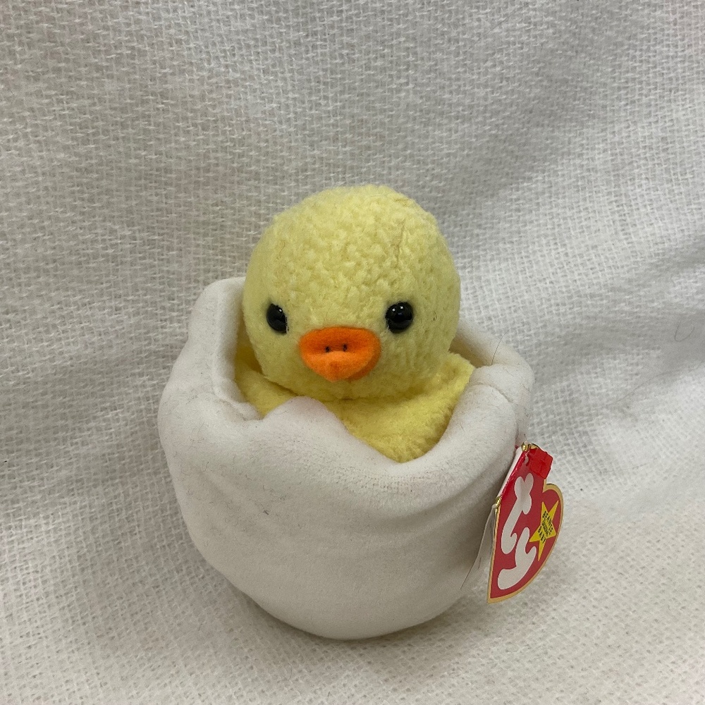 TY Beanie Baby Eggbert Plush Collectible NWT
